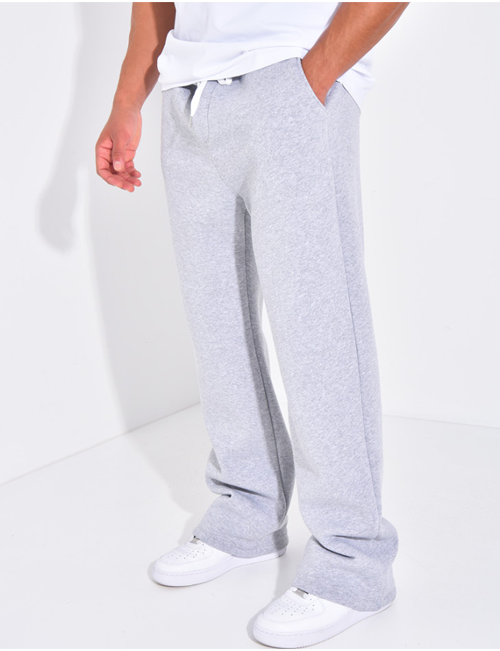 Pantalon molletonné uni