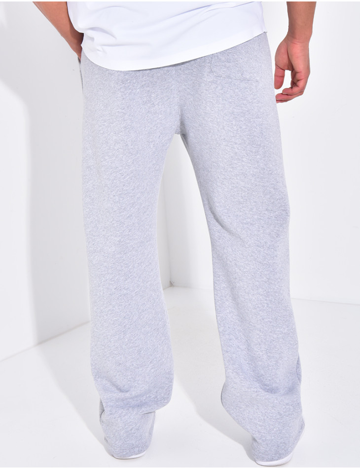 Pantalon molletonné uni