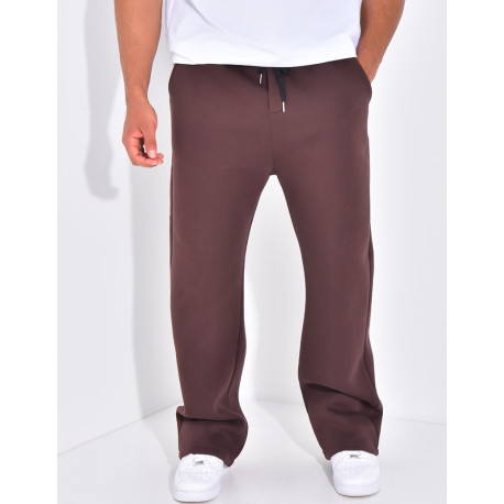 Pantalon molletonné uni