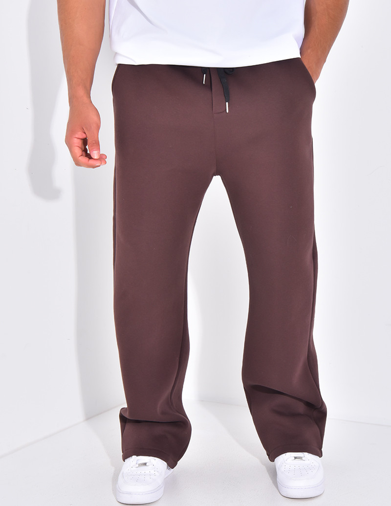 Pantalon molletonné uni