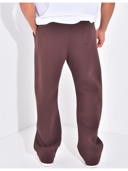 Pantalon molletonné uni