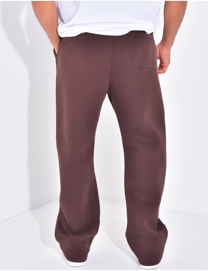 Pantalon molletonné uni