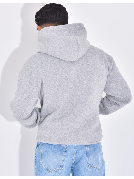 Sweat molletonné uni