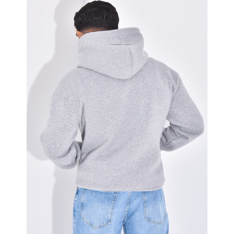 Sweat molletonné uni