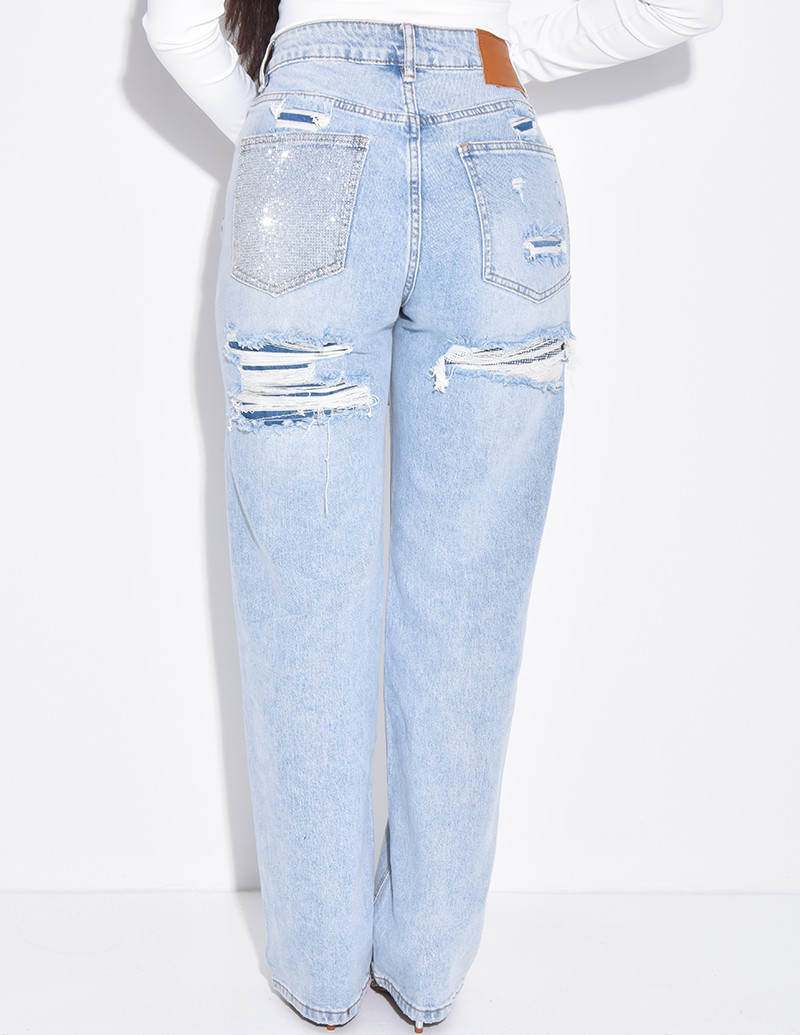 Gerade geschnittene...