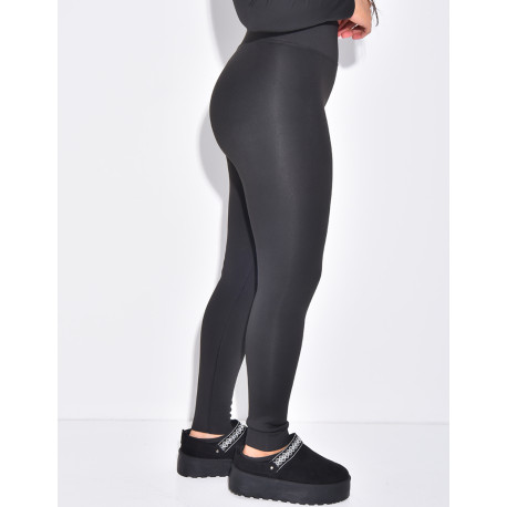 Legging taille haute à doublure polaire