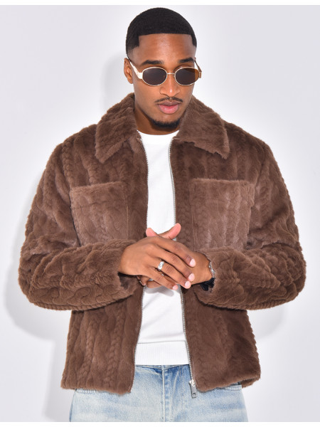 Veste fourrure