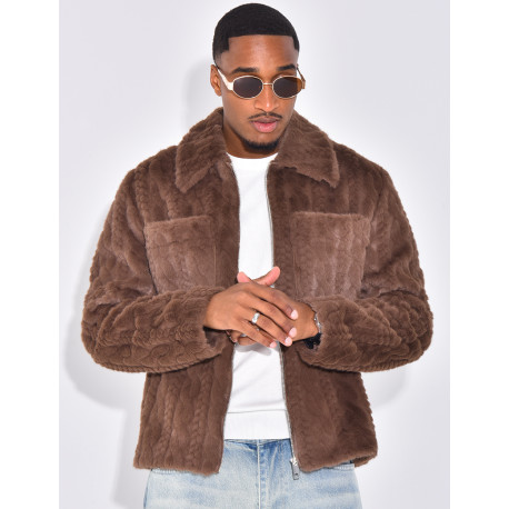 Veste fourrure