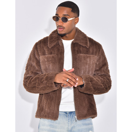 Veste fourrure