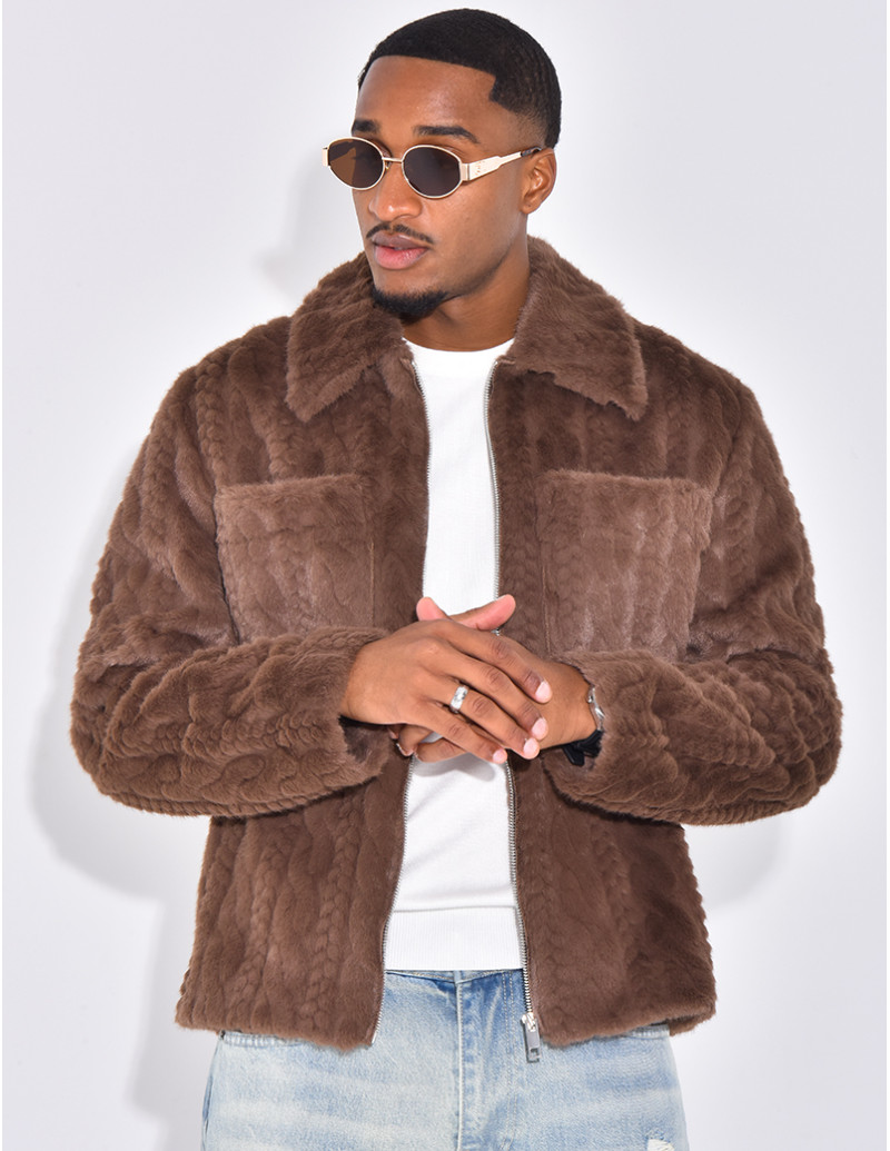 Veste fourrure