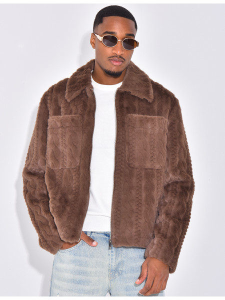 Veste fourrure