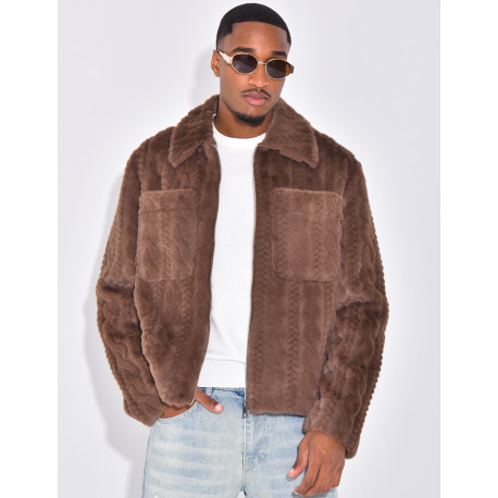 Veste fourrure