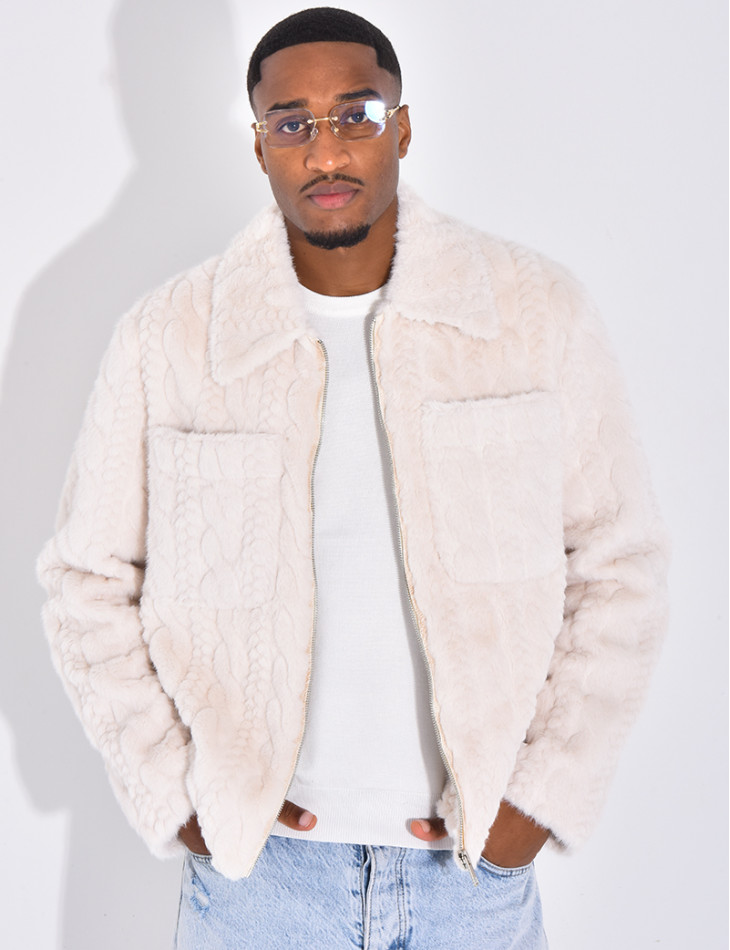 Veste fourrure