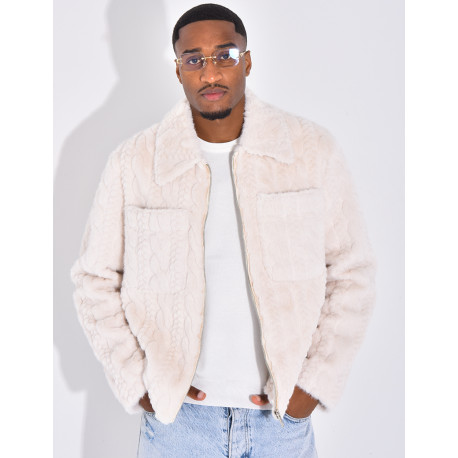 Veste fourrure