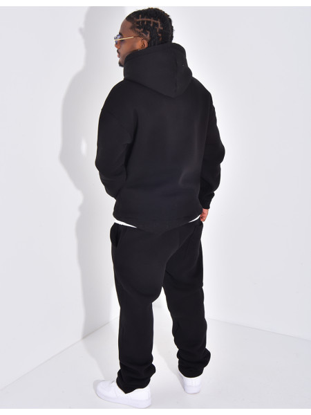 Ensemble de jogging pantalon et sweat à capuche à motif