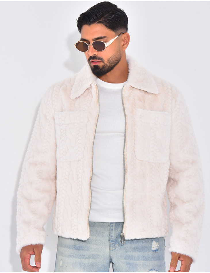 Veste fourrure