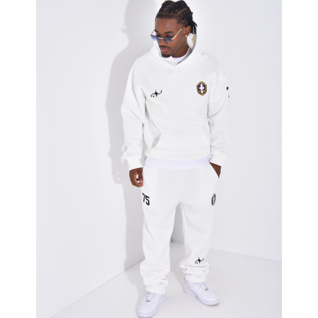 Ensemble de jogging pantalon et sweat à capuche "connect"