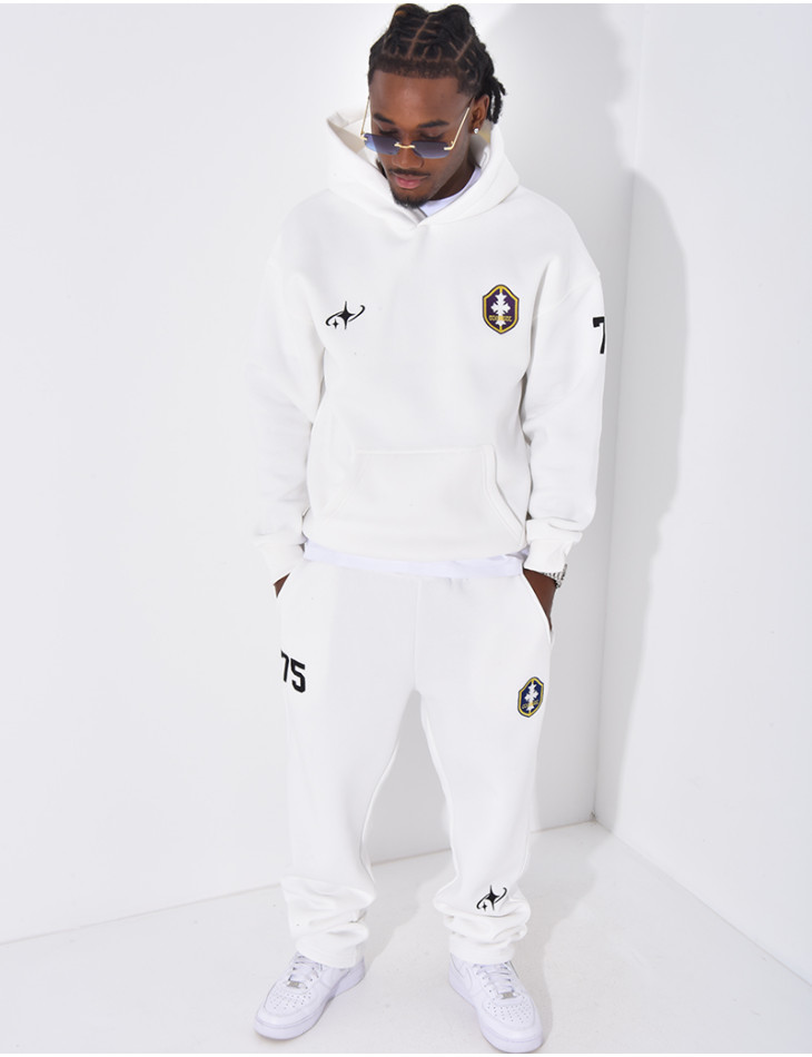 Ensemble de jogging pantalon et sweat à capuche "connect"