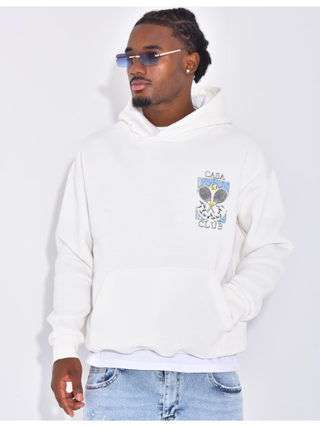 Sweat à capuche "Casa Club"