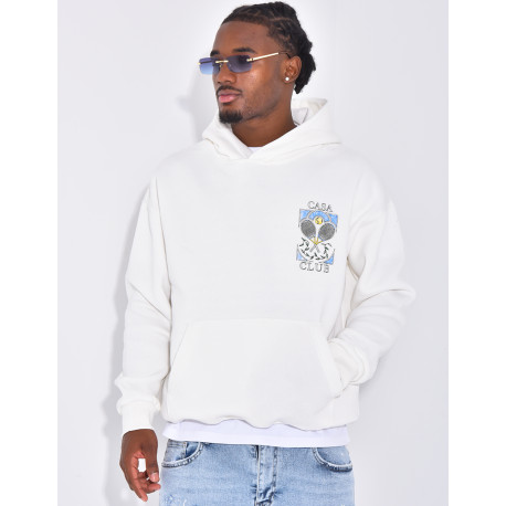 Sweat à capuche "Casa Club"