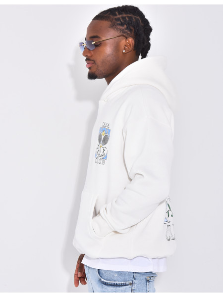 Sweat à capuche "Casa Club"