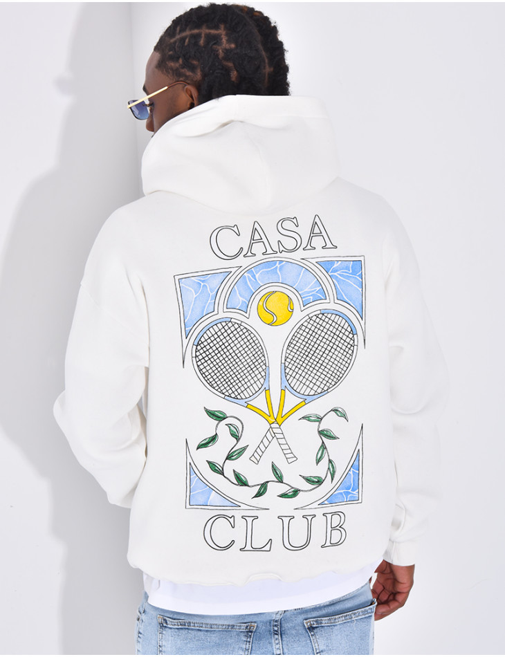 Sweat à capuche "Casa Club"