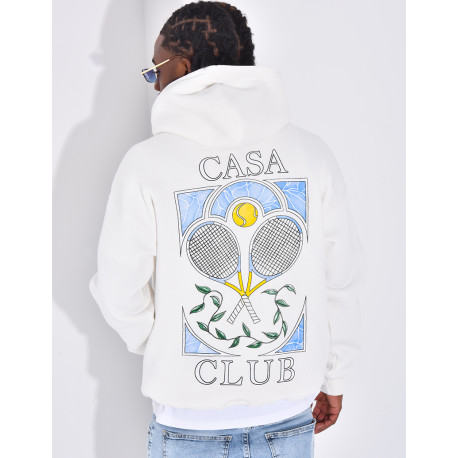 Sweat à capuche "Casa Club"