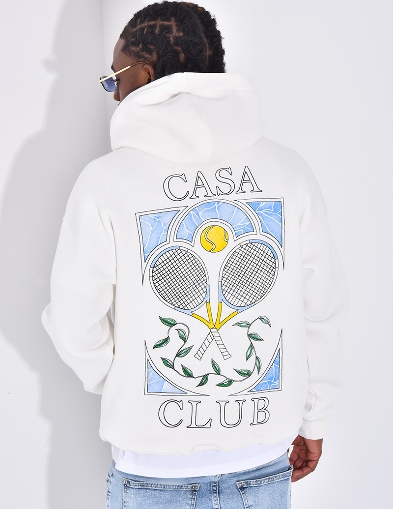 Sweat à capuche "Casa Club"