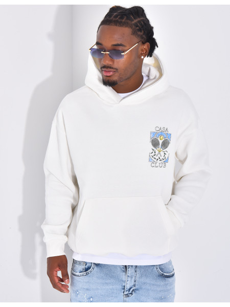 Sweat à capuche "Casa Club"