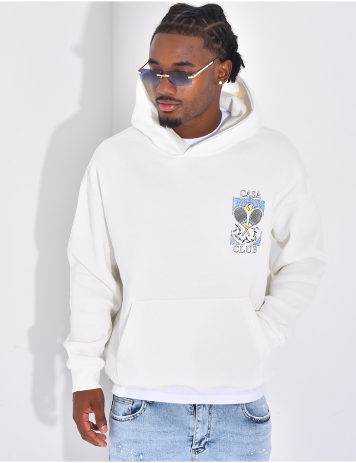 Sweat à capuche "Casa Club"