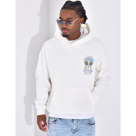 Sweat à capuche "Casa Club"