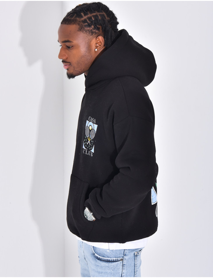 Sweat à capuche "Casa Club"