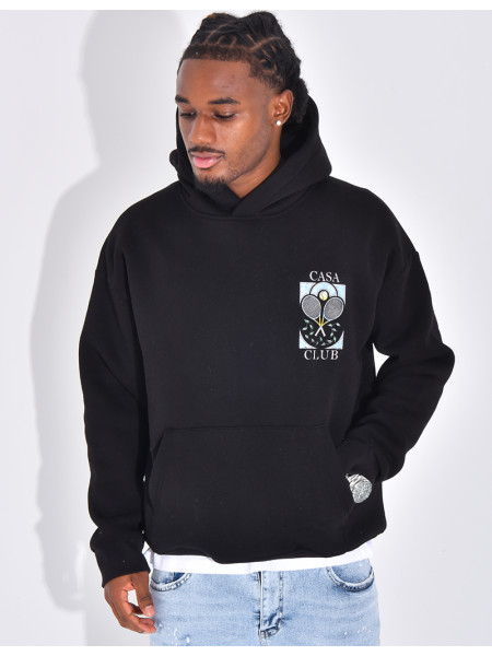 Sweat à capuche "Casa Club"
