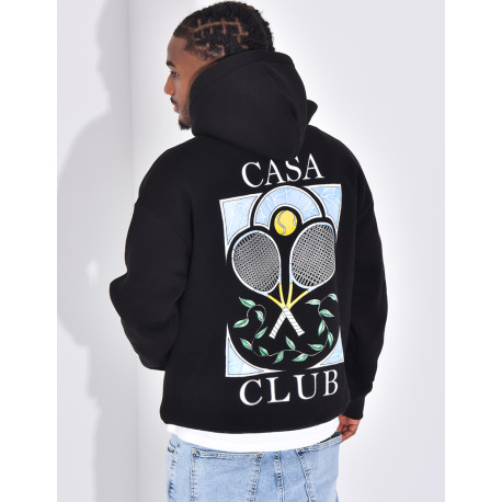 Sweat à capuche "Casa Club"