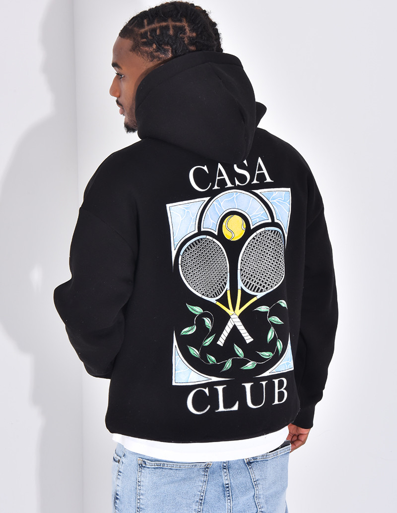 Sweat à capuche "Casa Club"