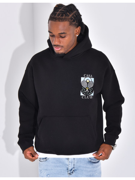 Sweat à capuche "Casa Club"