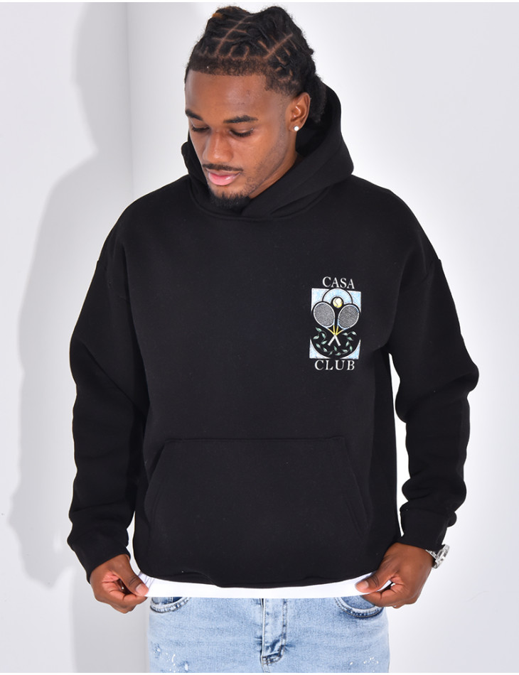 Sweat à capuche "Casa Club"