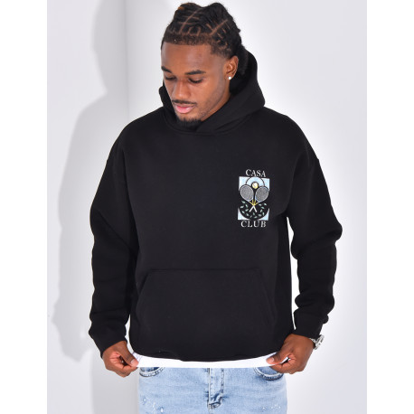 Sweat à capuche "Casa Club"