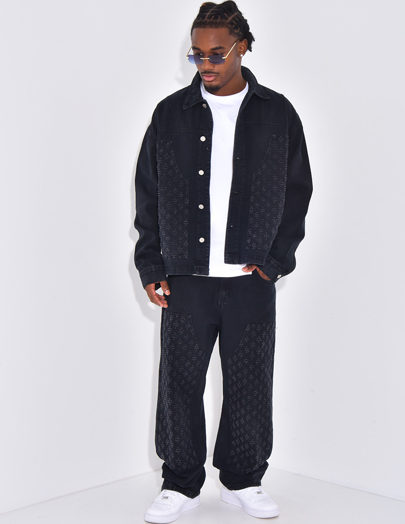 Ensemble en jeans à...