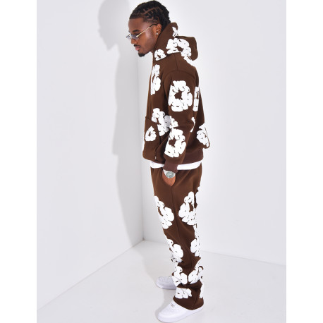 Ensemble à fleurs pantalon et sweat