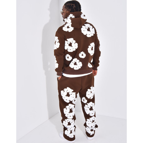 Ensemble à fleurs pantalon et sweat