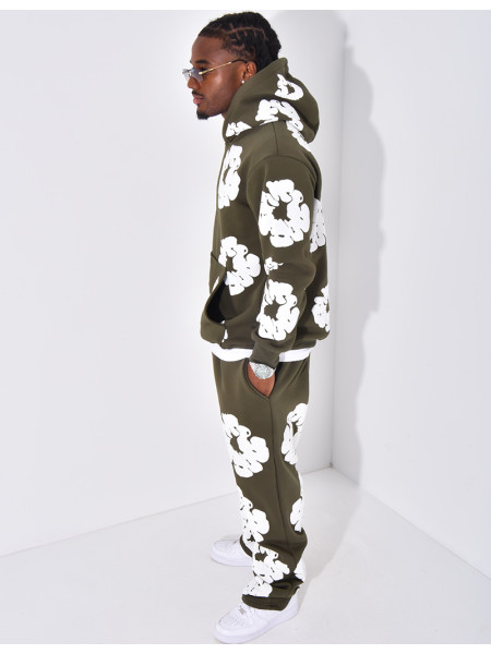 Ensemble à fleurs pantalon et sweat