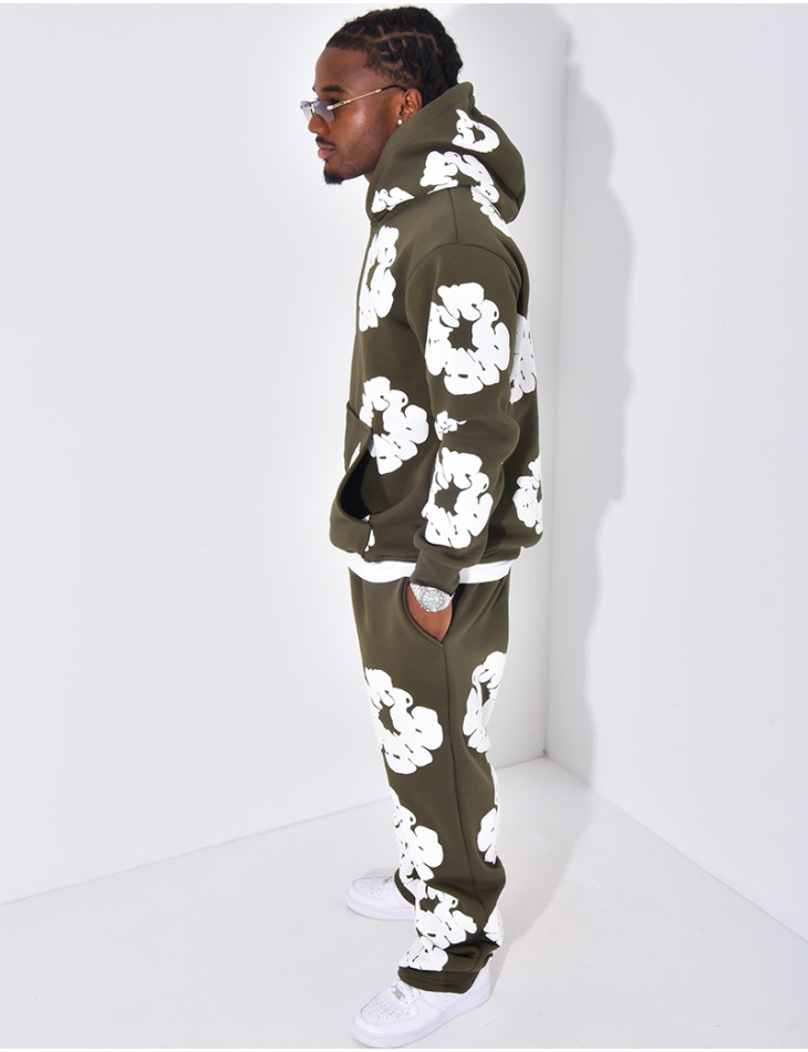 Ensemble à fleurs pantalon et sweat