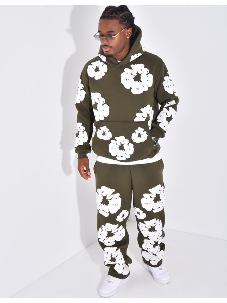 Ensemble à fleurs pantalon et sweat