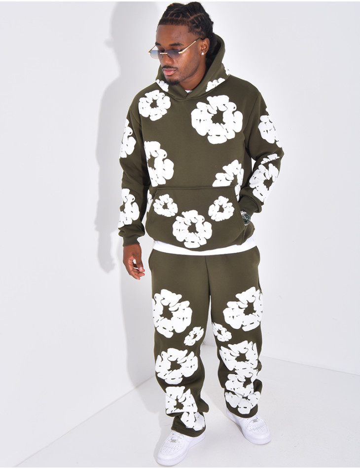 Ensemble à fleurs pantalon et sweat