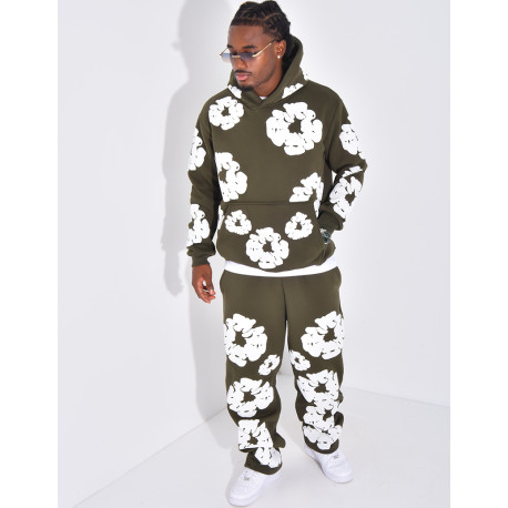 Ensemble à fleurs pantalon et sweat