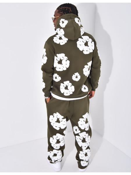 Ensemble à fleurs pantalon et sweat