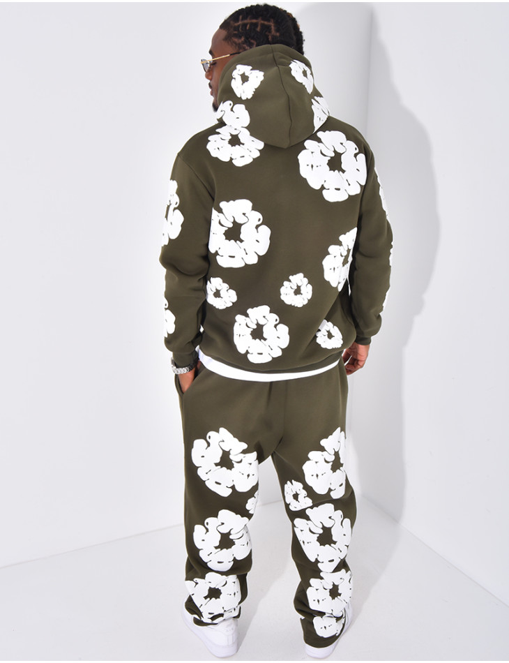 Ensemble à fleurs pantalon et sweat