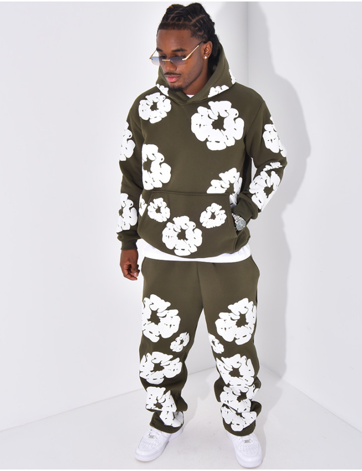 Ensemble à fleurs pantalon et sweat