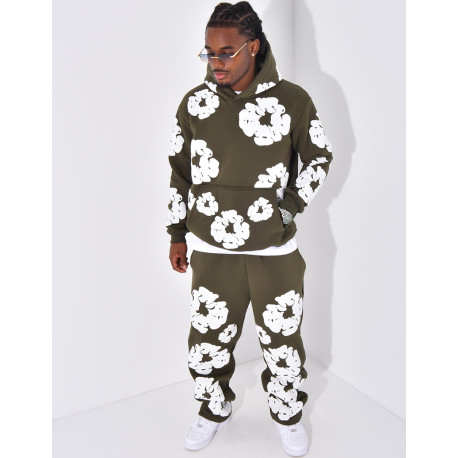 Ensemble à fleurs pantalon et sweat